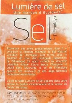 SEL DE L'HIMALAYA Gros Sel