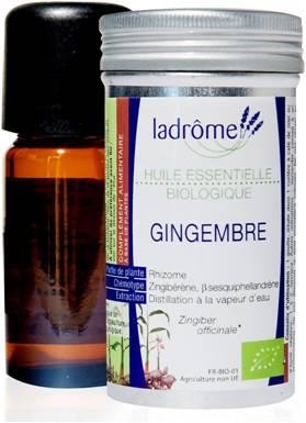 HUILE ESSENTIELLE Bio Gingembre 3