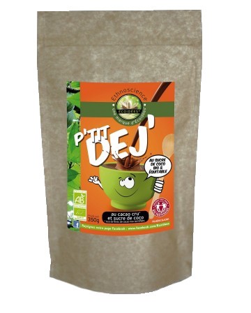 P'TIT DEJ BIO Préparation de Cacao Cru