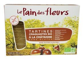PAIN DES FLEURS Tartines Craquantes Châtaigne