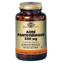 ACIDE PANTOTHENIQUE 550 mg