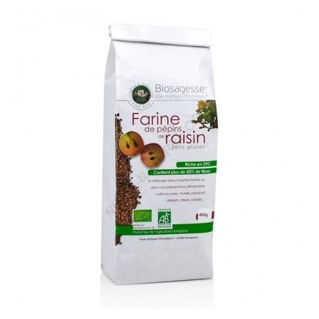 FARINE de Pépins de Raisin Bio