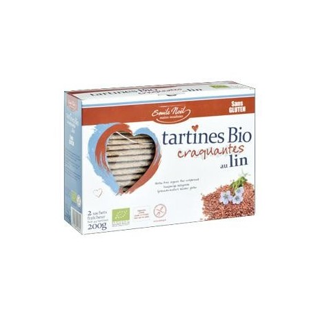 TARTINES BIO CRAQUANTES au Lin