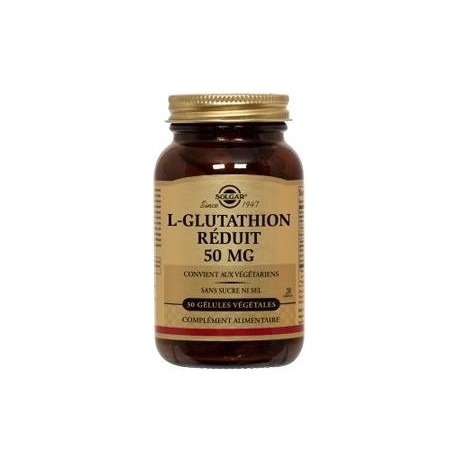L-GLUTATHION Réduit 50 mg