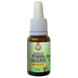 SOLUTION DE PROPOLIS VERTE Bio Sans Alcool