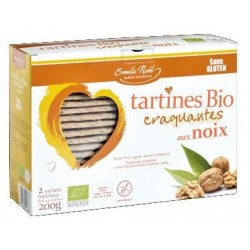 TARTINES BIO CRAQUANTES aux Noix