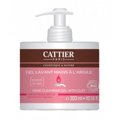 GEL LAVANT MAINS À L’ARGILE Rose - Abricot