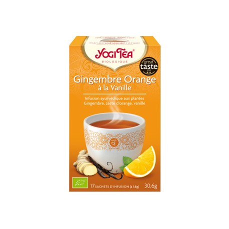 GINGEMBRE Orange à la Vanille