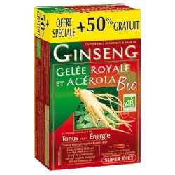 GINSENG - GELEE ROYALE Acérola Bio