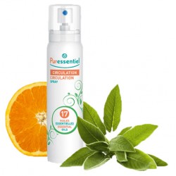 SPRAY CIRCULATION aux 17  huiles essentielles