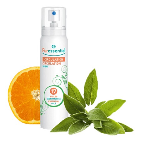 SPRAY CIRCULATION aux 17  huiles essentielles