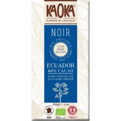 CHOCOLAT NOIR Ecuador 80% Bio