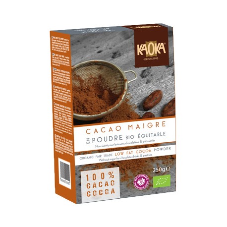 CACAO MAIGRE en Poudre Bio