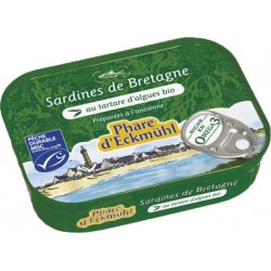 SARDINES DE BRETAGNE au Tartare d'Algues Bio