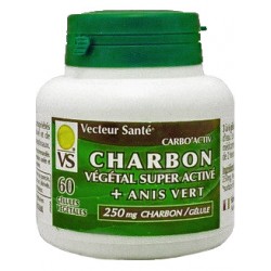 CHARBO'ACTIV Charbon Végétal Super activé + Anis