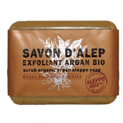 SAVON D'ALEP Exfoliant à l'Argan