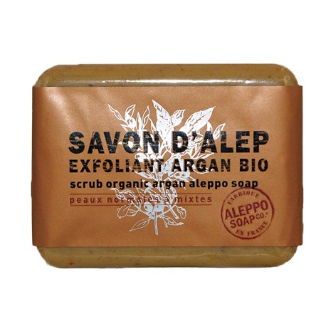 SAVON D'ALEP Exfoliant à l'Argan