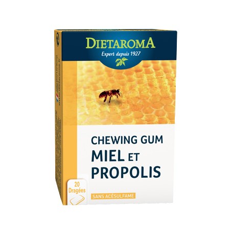 CHEWING GUM Miel et Propolis