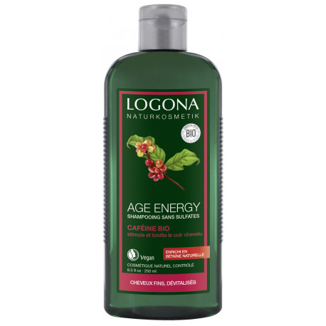 SHAMPOOING AGE ENERGY Caféine & Baie de Goji