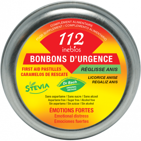 112 BONBONS D'URGENCE Stévia