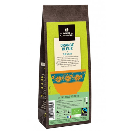 Thé vert Earl Grey Bio équitable Touch organic saveur bergamote