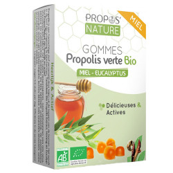 GOMMES PROPOLIS Bio Miel - Eucalyptus