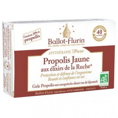 PROPOLIS JAUNE aux Elixirs de la Ruche