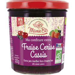 CONFITURE Fraise Cerise Cassis