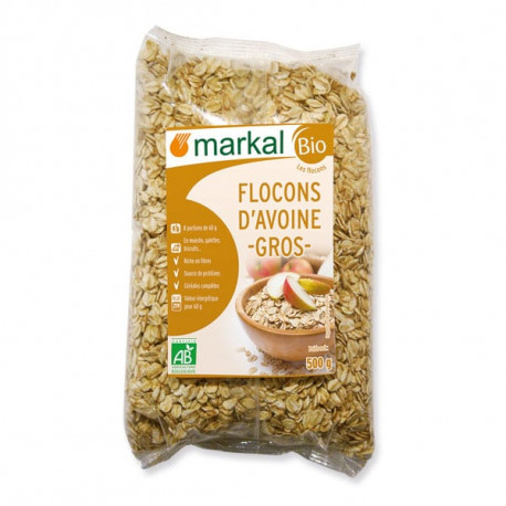 FLOCONS d'Avoine Gros -MARKAL -Céréales
