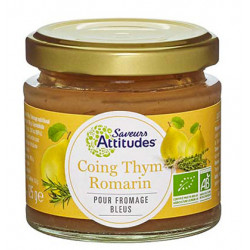 CONFITURE Coing Thym Romarin