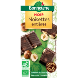 CHOCOLAT NOIR Noisettes Entières