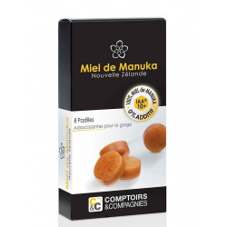 PASTILLES ADOUCISSANTES Miel de Manuka IAA 10+