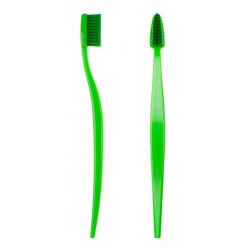 BROSSE A DENTS Medium-Souple Verte