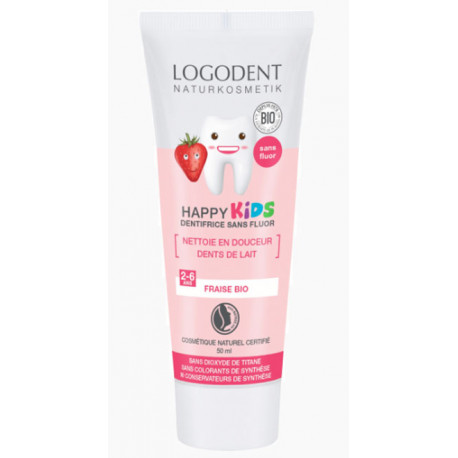 LOGODENT HAPPY KIDS Gel Dentaire Fraise