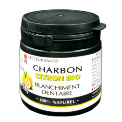 CHARBON VEGETAL Blanchiment Dentaire Citron