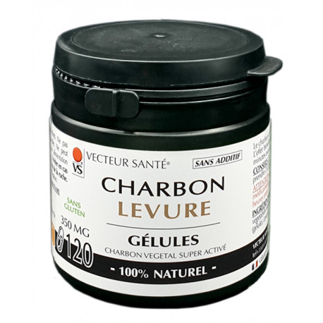 Charbon Vegetal Active - 120 Gelules Vegan