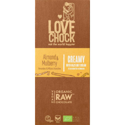 CHOCOLAT CRU Mylk Amandes Mûres Blanches