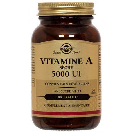 VITAMINE A SECHE 5000 UI