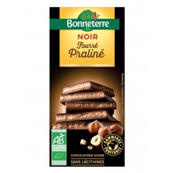 CHOCOLAT NOIR Fourré Praliné
