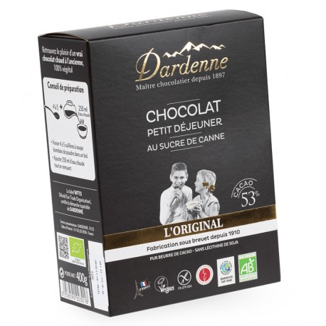 Chocolat Artisanal Sans gluten au Sucre de Canne