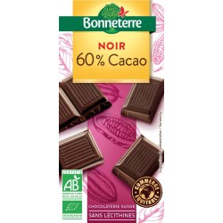 CHOCOLAT NOIR 60% de Cacao