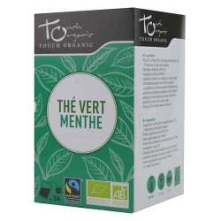 Thé vert nature Bio équitable Touch Organic saveur douce