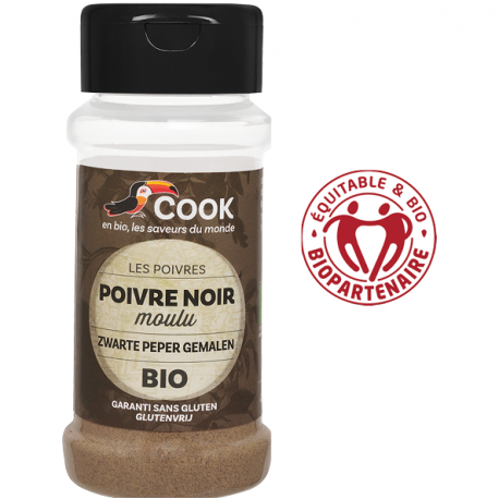 POIVRE NOIR Moulu  Bio