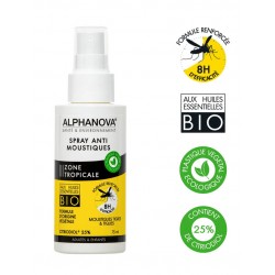 ALPHANOVA Spray Anti-Moustiques Zone Tropicale