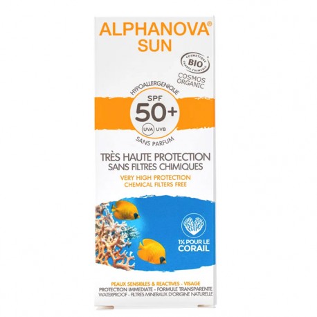 ALPHANOVA SUN Crème SPF50 Hypoallergénique