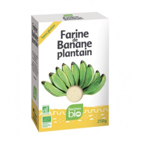FARINE de Banane Plantain Bio -RACINES BIO -Farines