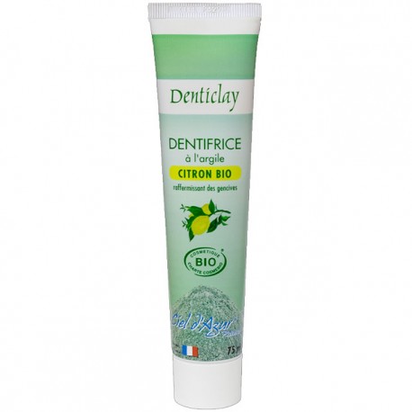 DENTICLAY Dentifrice Argile au Citron