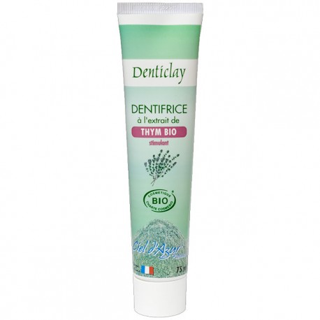 DENTICLAY Dentifrice Argile au Thym