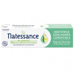 DENTIFRICE Soin Homéo Compatible Thym Citron Bio