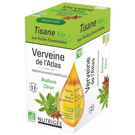 Tisane Verveine Bio 20grs 100% naturel de Provence - un MAS en PROVENCE